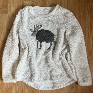 LA VIE EN ROSE Cozy Moose Sweater - sizeM